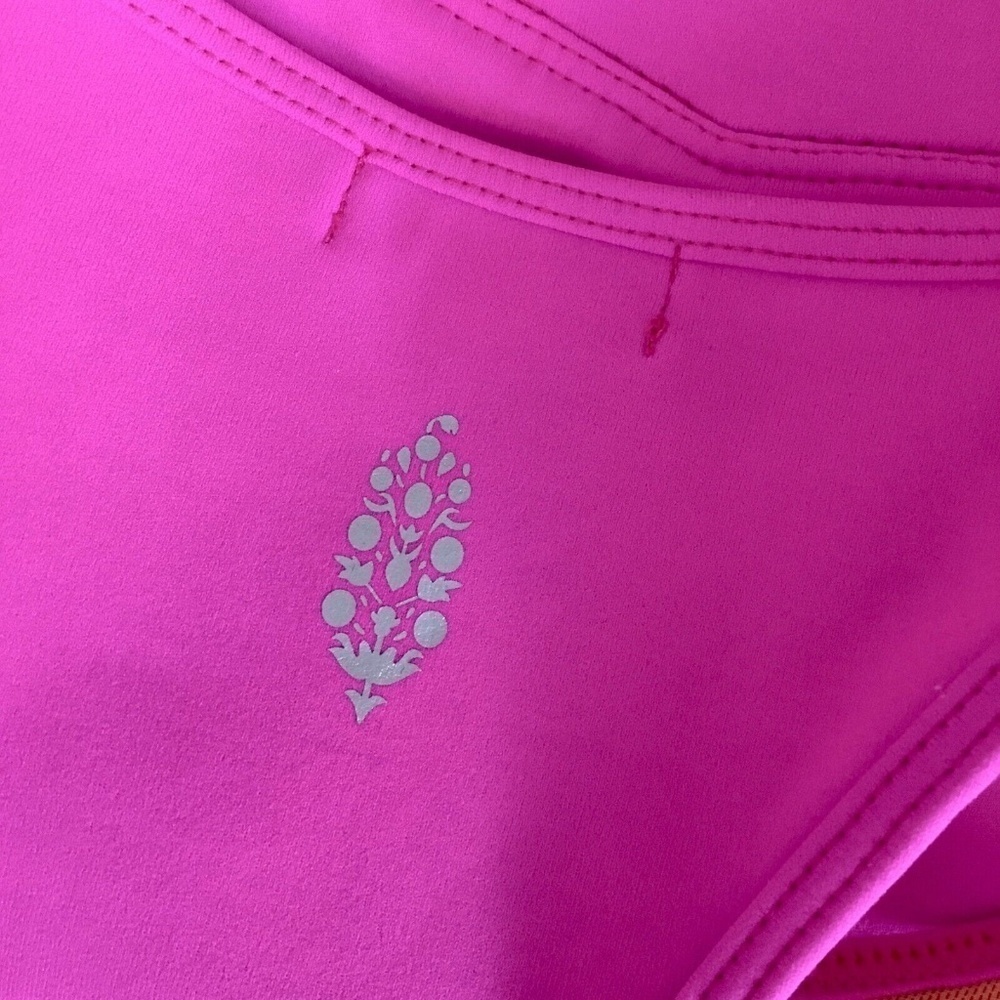 Free People Pink and Orange Sports Bra - Picture 12 of 14